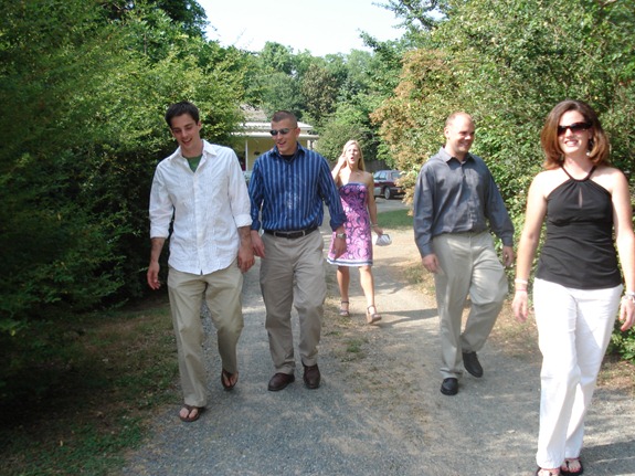 Walking to Rehearsal