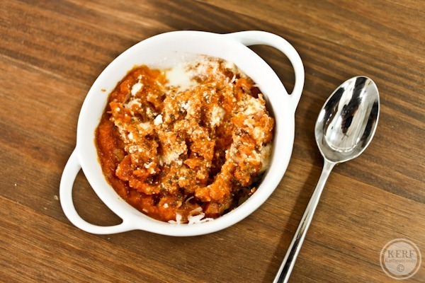 Pumpkin ricotta