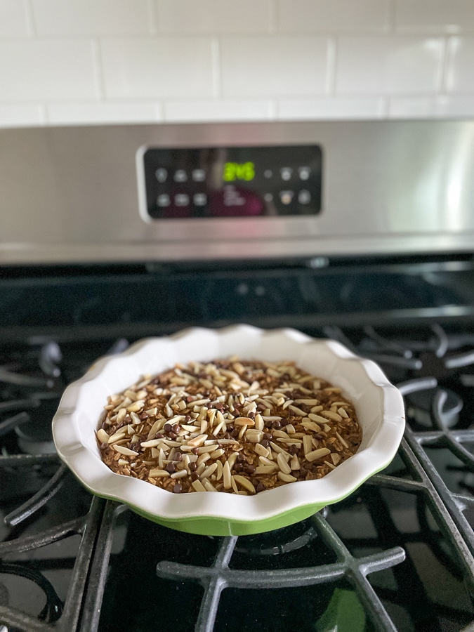 Baking Coffee Almond Oatmeal