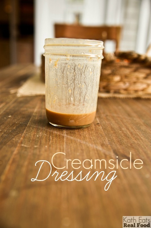Creamsicle Dressing // Katheats.com