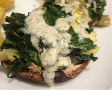 stuffed mushroom