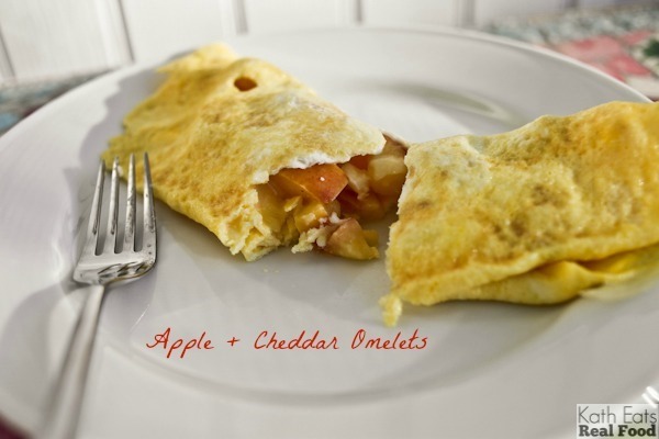 Apple Cheddar Omelet