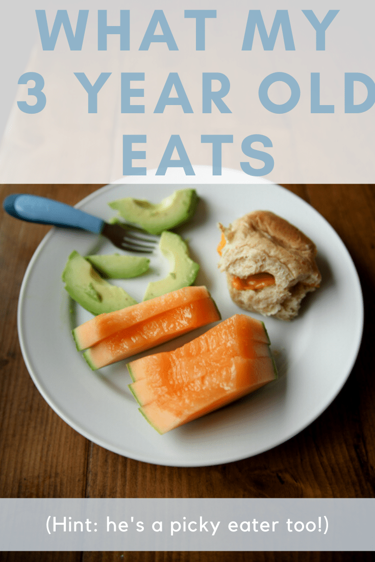 what a 3 year old eats