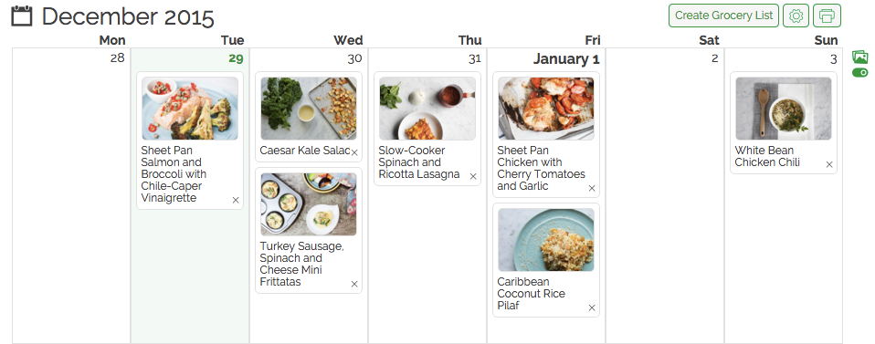 Meal Plan