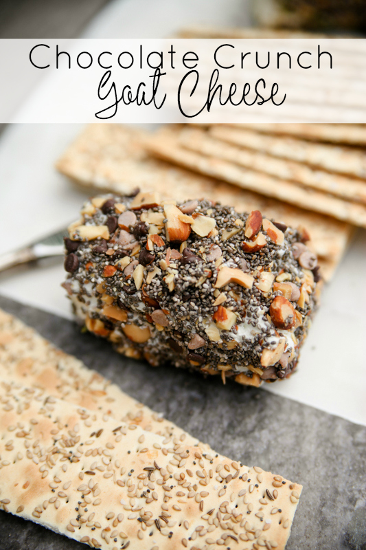 Chocolate Crunch Goat Cheese