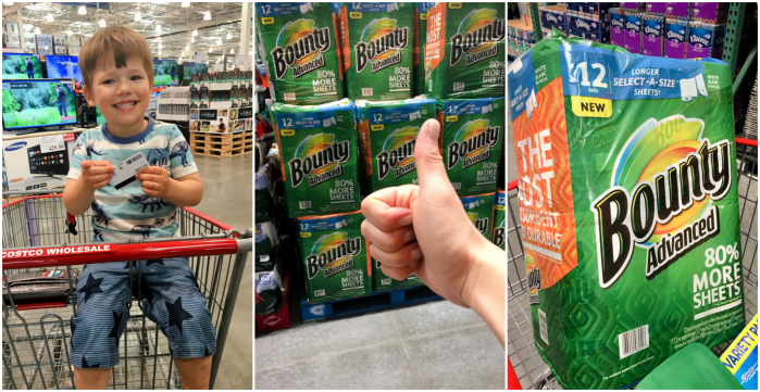 Bounty at Costco