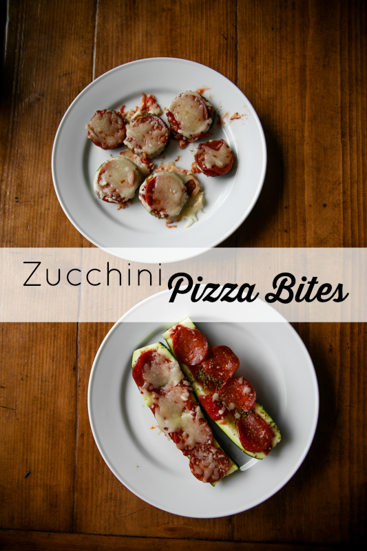 Zucchini Pizza Bites