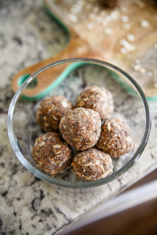 Chocolate Coconut Oat Balls