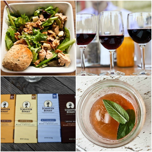 the balance of happy and healthy food