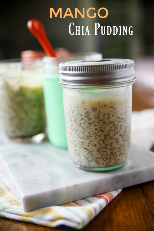 Mango Chia Pudding