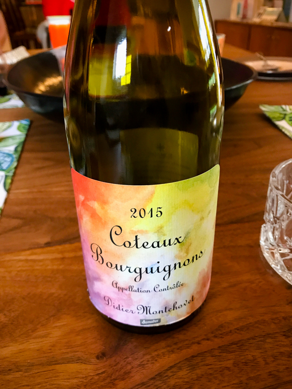 Bottle of wine for review by Dry Farm Wines