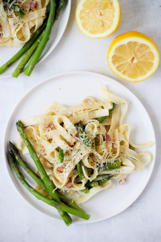 Lemon Asparagus Spring Pasta
