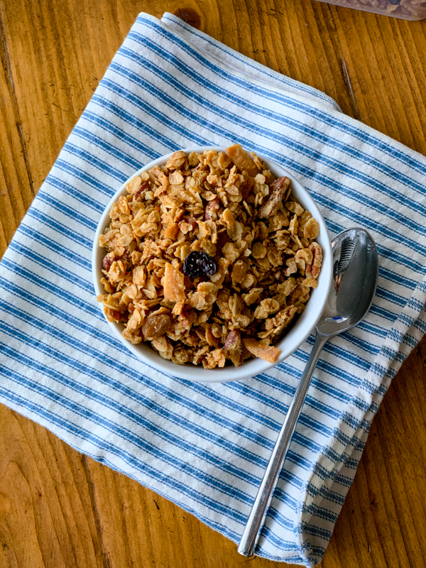 Greek Yogurt with Berries and Homemade Granola