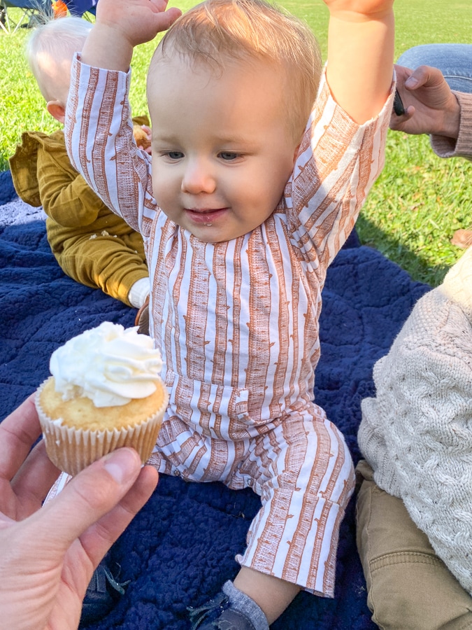 first birthday at King Family Vineyards