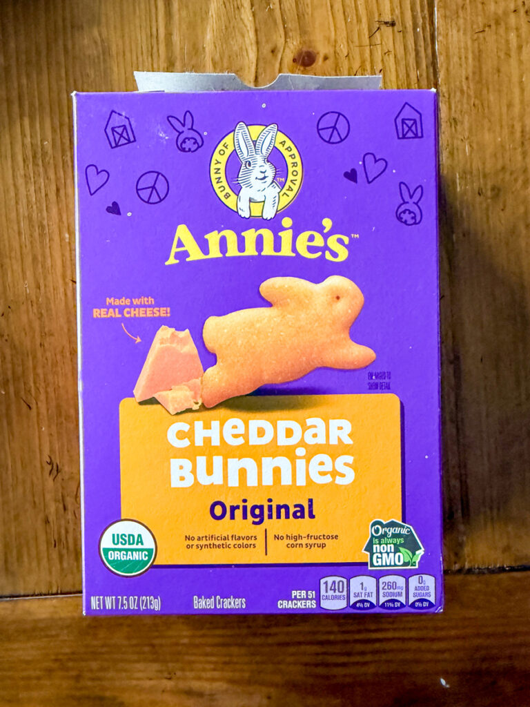 Cheddar Bunnies Crackers