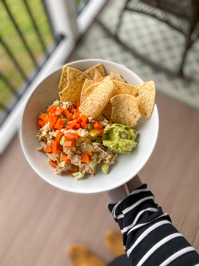 tuna salad bowl