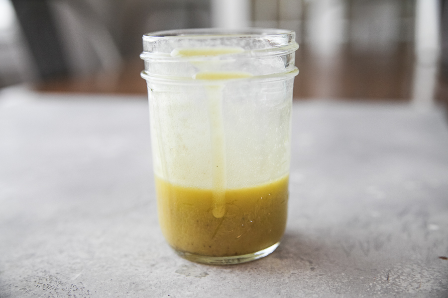 White balsamic dressing