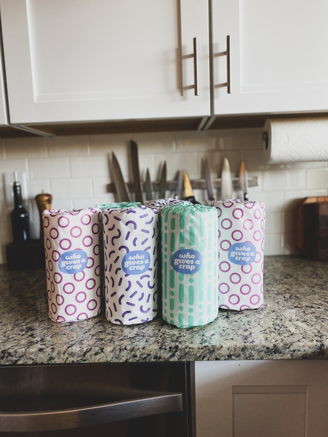 Minimizing Paper Towels | Who Gives a Crap recycled paper towels