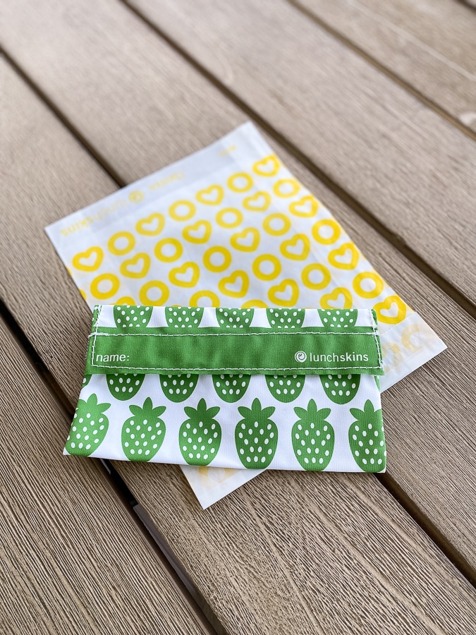 sustainable kitchen swaps - Lunchskins bag