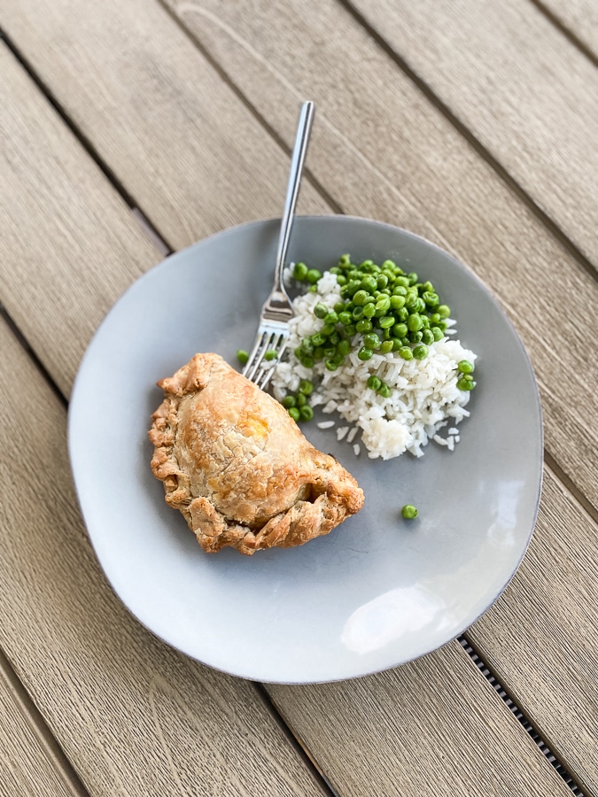 Pie Chest - pot pies with couscous salad