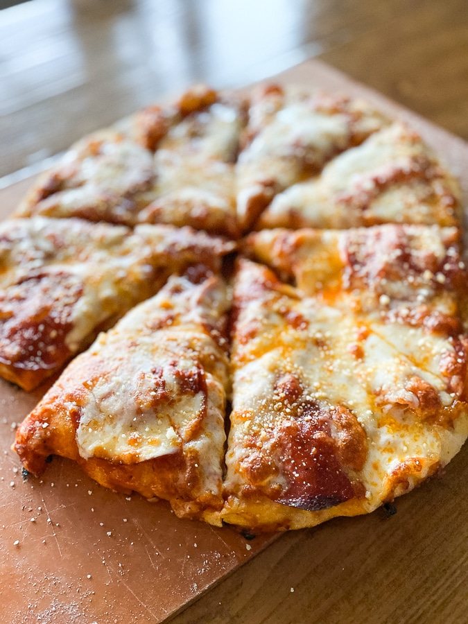 homemade pizza
