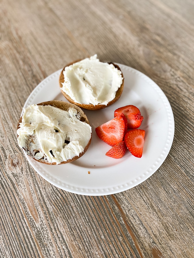bagels for breakfast