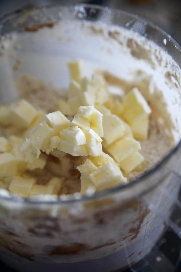 butter in a food processor