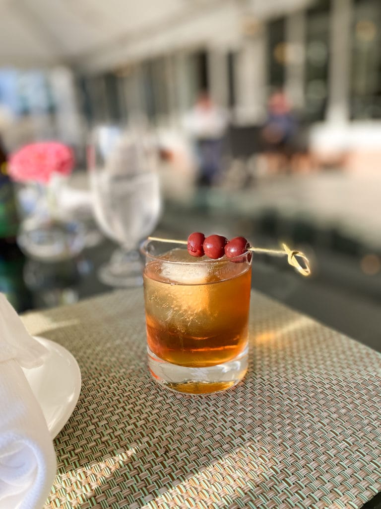 maple manhattan at the clifton