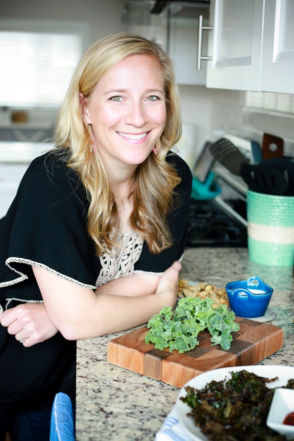 kath younger with kale
