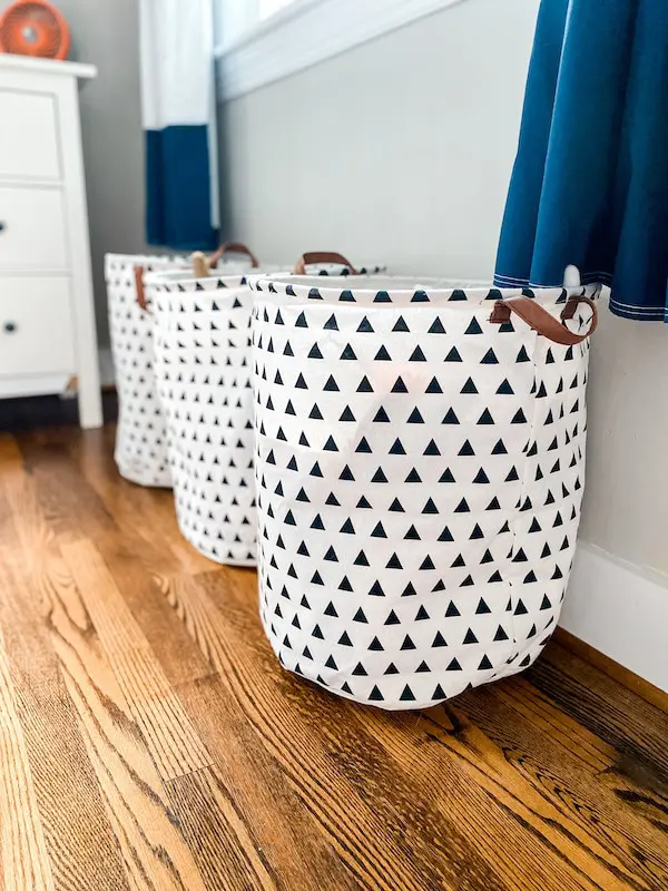 cloth toy storage bins