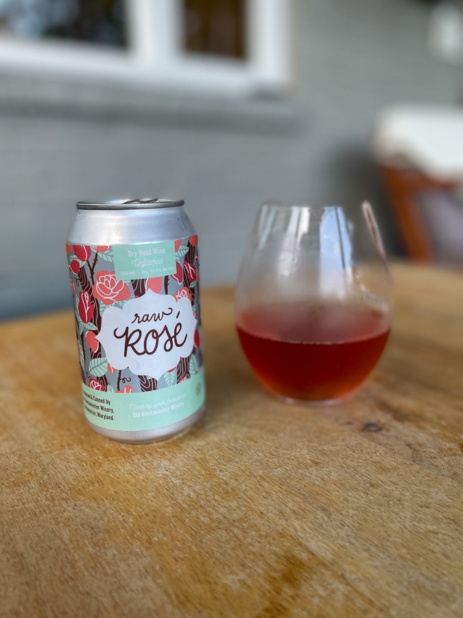 Raw rose by westminster wines