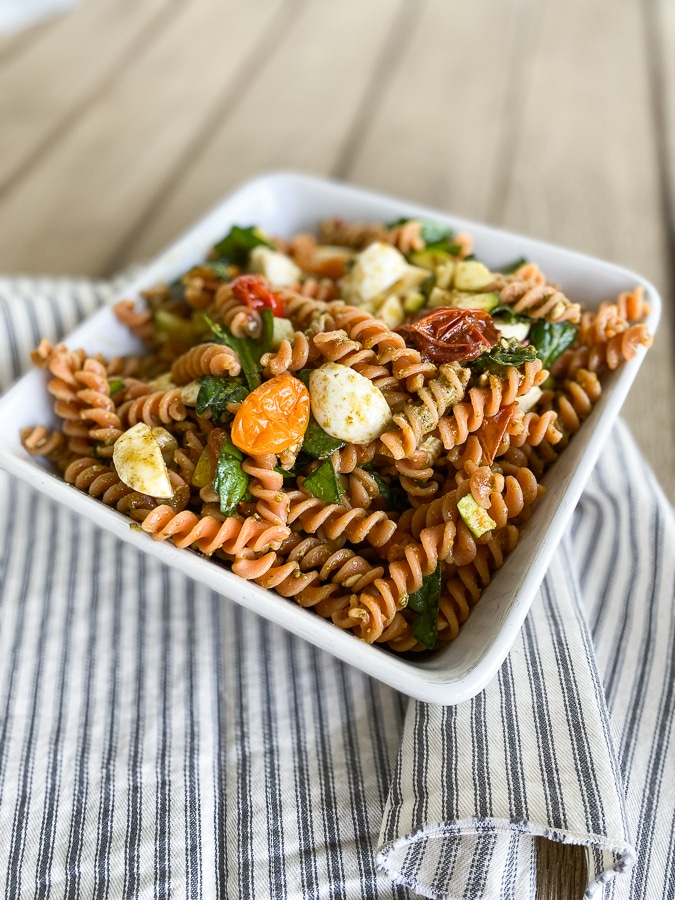 Caprese Pasta Salad | No Cook Summer Recipes