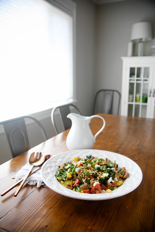 Healthy Panzanella Salad