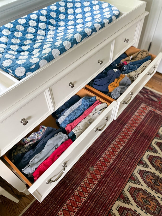 How To Organize Kids Clothes