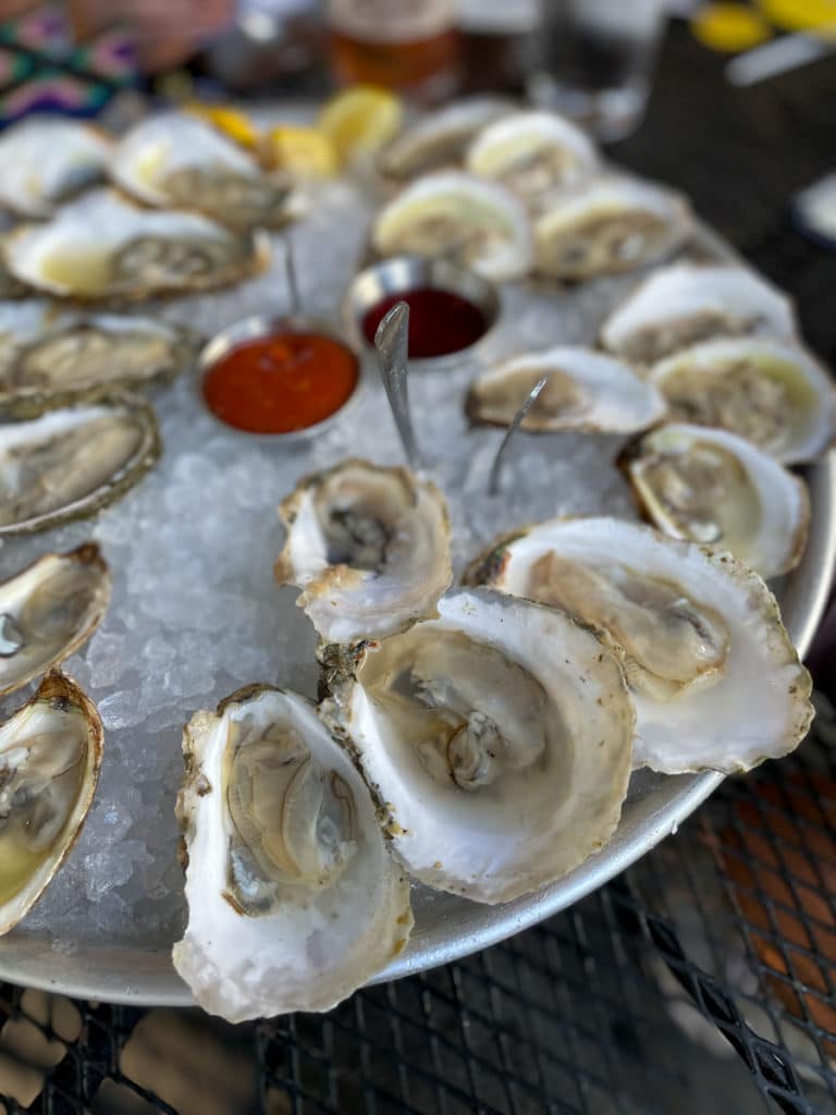 Birthday Dinner at Public oysters