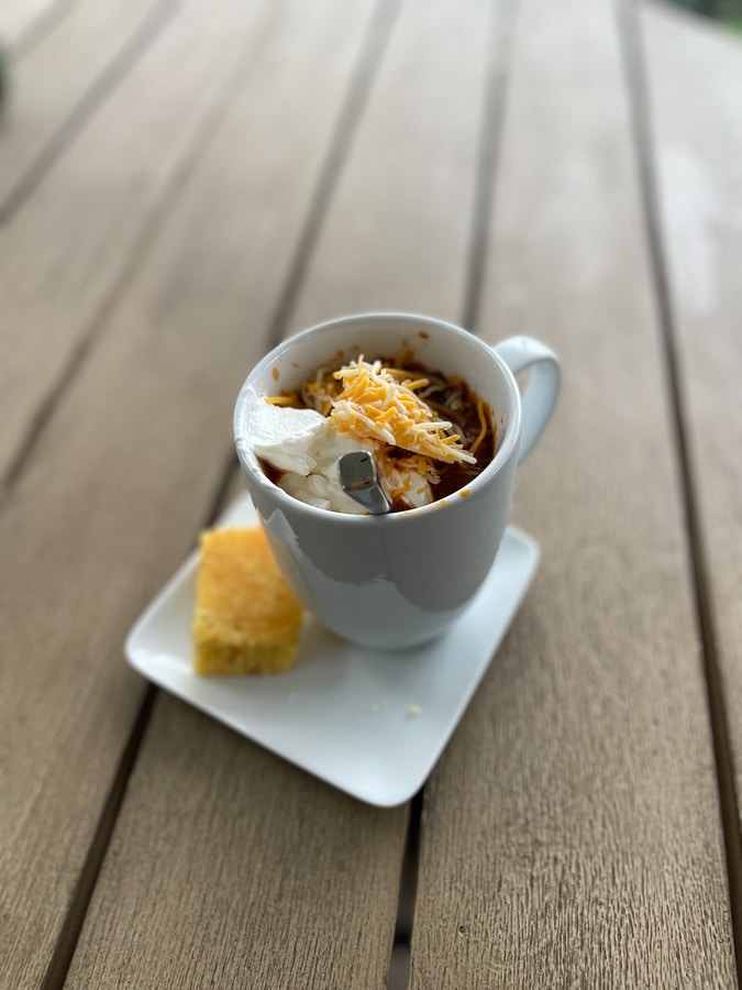 Leftover chili