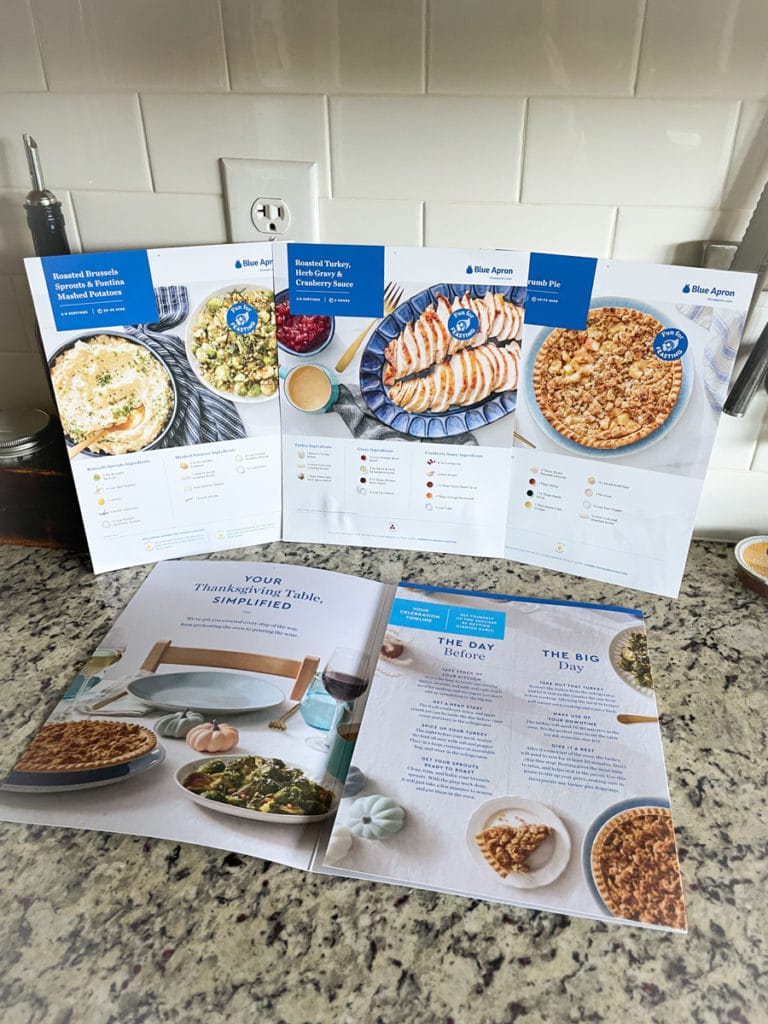 Blue Apron Thanksgiving Feast Box
