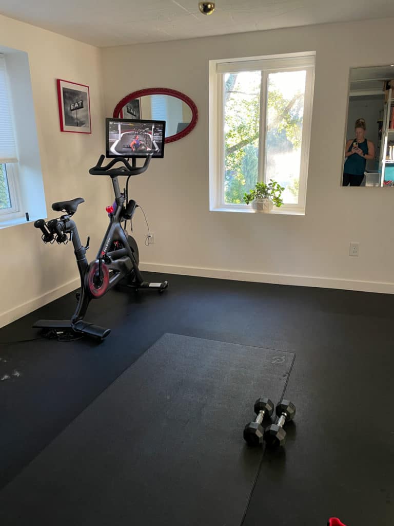 basement fitness room
