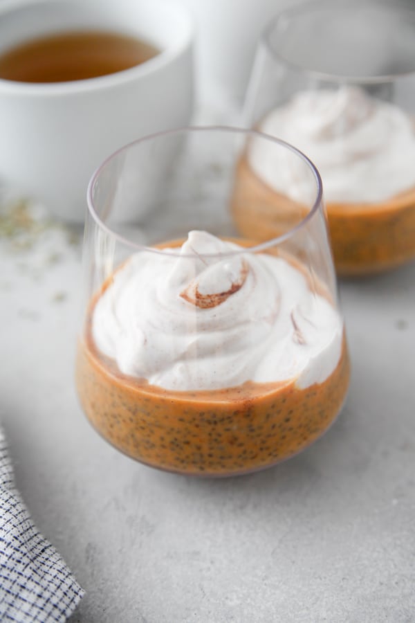Healthy Pumpkin Recipes: Pumpkin Chia Pudding
