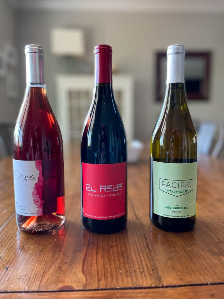 Blue Apron Thanksgiving wine bundles