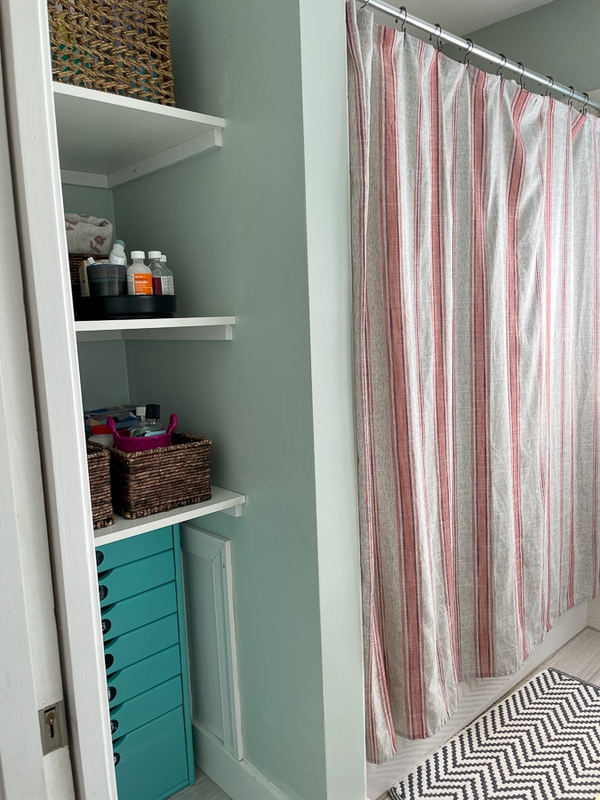 Our medicine storage area
