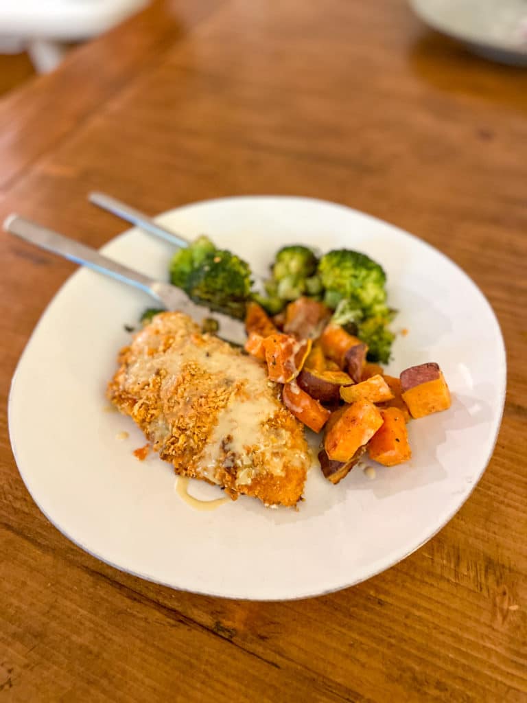 Blue Apron Panko Chicken