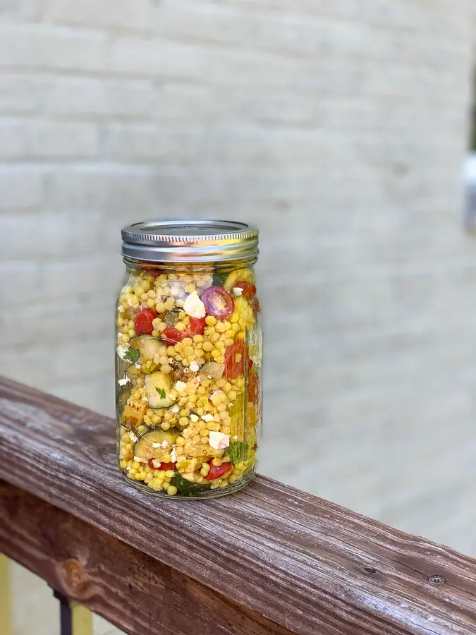 Lemon Feta Couscous Salad