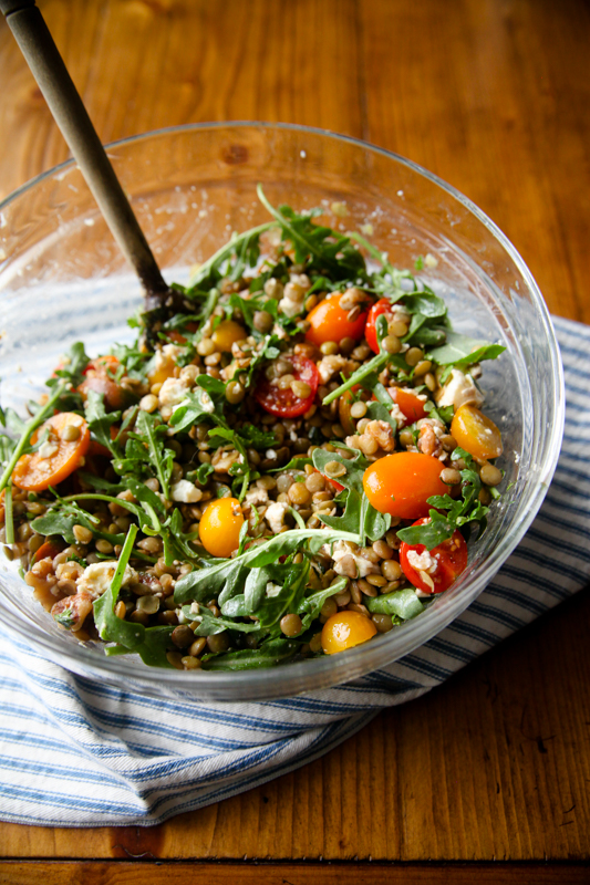Herby Lentil Salad - Filling Salads For Lunch
