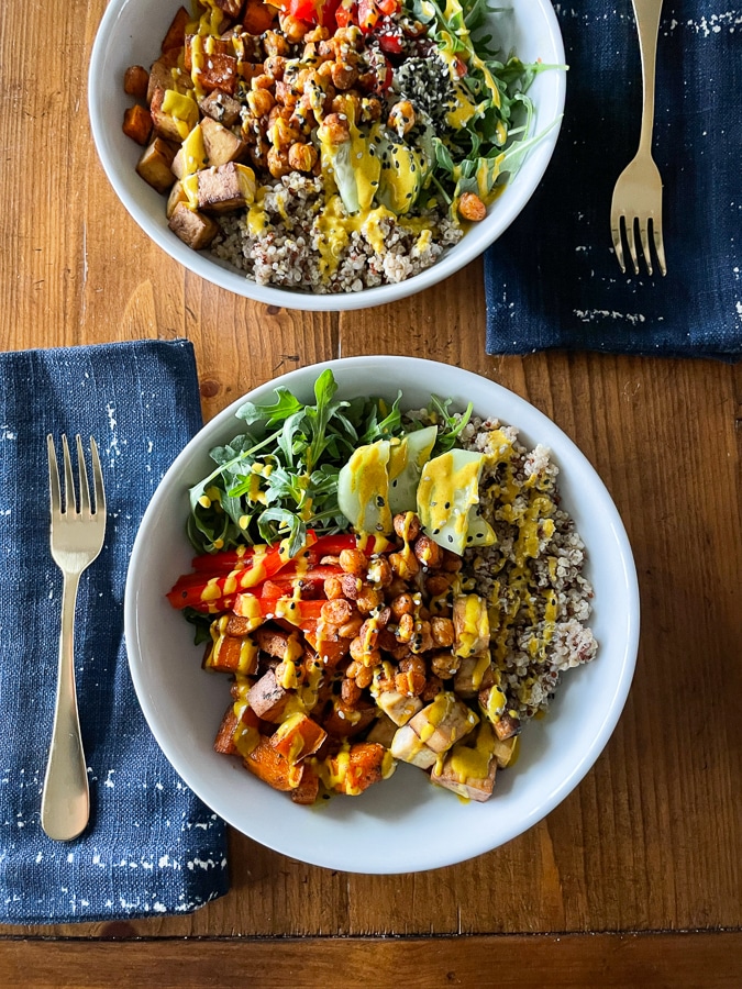 Chickpea Buddha Bowl Recipe