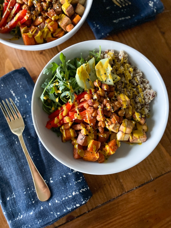 Chickpea Buddha Bowl Recipe