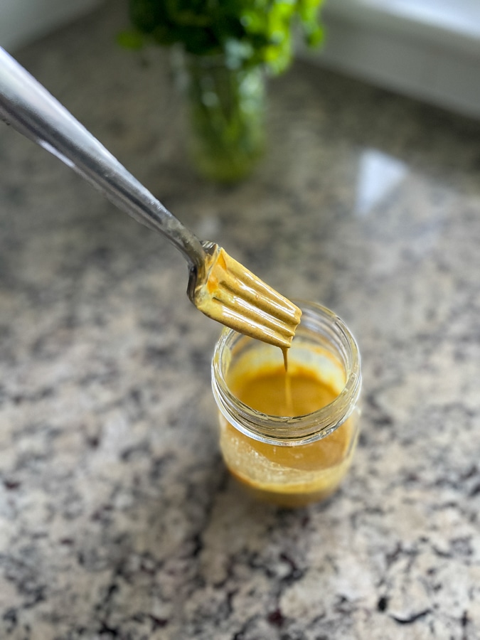 How to make Chickpea Buddha Bowl sauce 