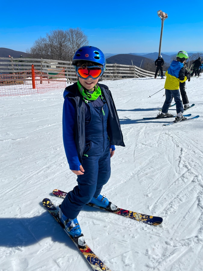 mazeb skiing