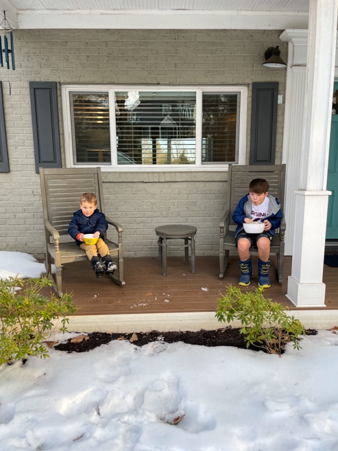 Boys got haircuts - Wouldnt It Be Lovely
