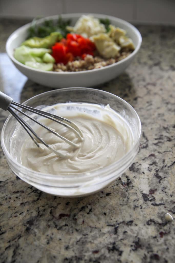 Lemon Tahini Dressing Ingredients
